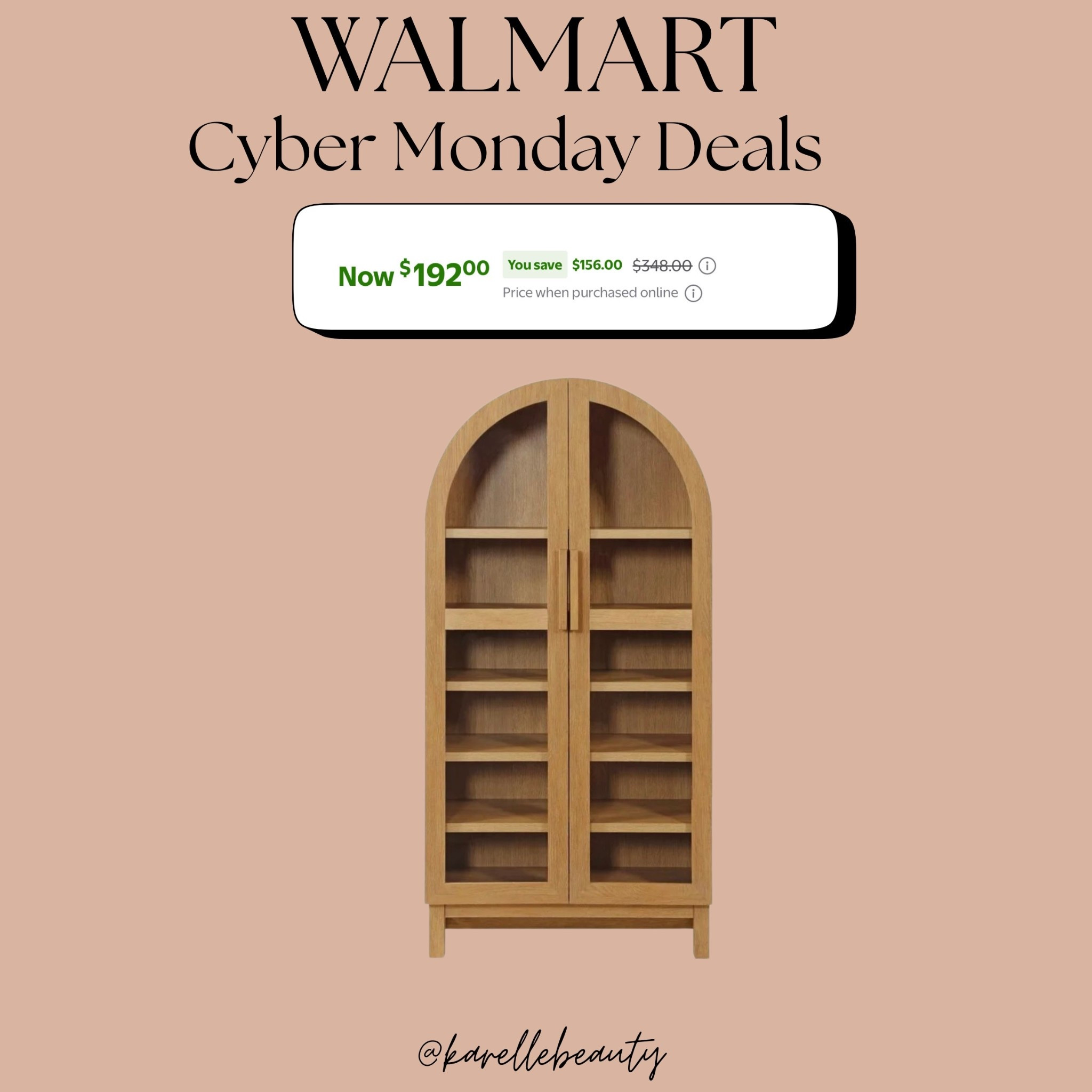 Better Homes & Gardens Juliet Arch Accent Cabinet. 

#LTKHome #LTKSeasonal #LTKCyberWeek