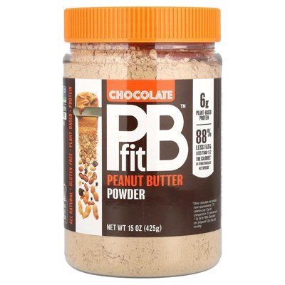 PBfit Peanut Butter Powder, Chocolate, 15 oz (425 g) | Target