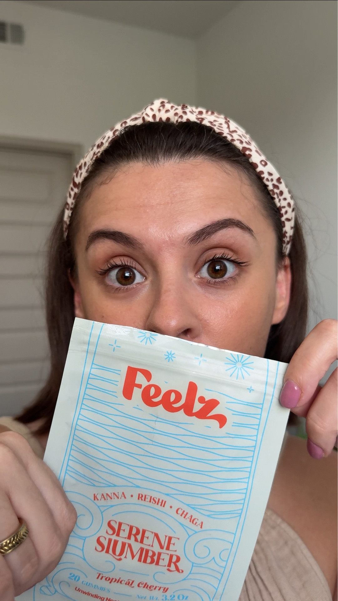 This is my official apology to Feelz 🌼🌿🍄 I had every intention of saving a gummy for filming my review… but I had a night that I really needed good sleep, so I used my last one, whoops! I love waking up rested without that heavy groggy feeling. This is the kind of sleep my mind & body needs to thrive. 

🌙 WHY I KEPT REACHING FOR FEELZ:
🍄 Deep, restorative rest
🍄 Eases stress + helps quiet racing thoughts
🍄 Wake up clear headed, not sluggish
🍄 Gentle serotonin + mood support
🍄 No hemp, CBD, THC, melatonin, just botanicals & mushrooms that work together naturally

WHAT’S INSIDE + WHY IT WORKS FOR ME:
🌼 Kanna: Known for boosting serotonin + calming the mind, Feelz’ extract is 4x more potent than the industry average
🌿 Reishi: An adaptogen that helps your body adapt to stress and supports better sleep quality
🍄 Chaga: The “King of Mushrooms,” packed with antioxidants that help reduce inflammation and support circadian rhythm for more restful nights
🌸 Passion Flower, Guava Leaf & Wild Cherry: Soothing botanicals that ease anxiety, regulate sleep neurotransmitters, and help the body naturally drift into deep rest

HOW TO USE:
🌙 1 Gummy: Rest easy, rise refreshed
🌙 2 Gummies: Sleep soundly, wake up recharged
🌙 3+ Gummies: No tossing and turning

#LTKBeauty #LTKFindsUnder50 #LTKActive