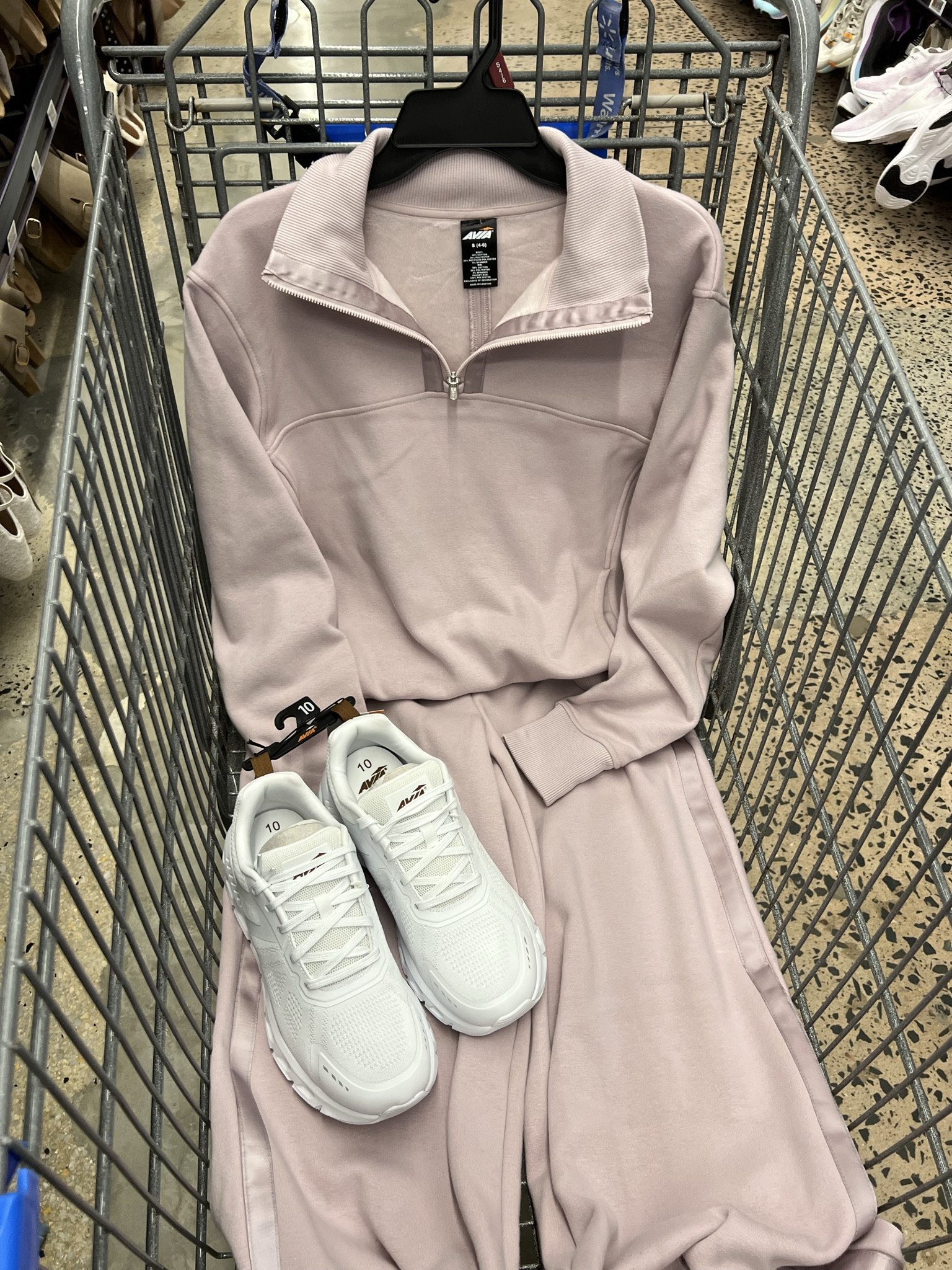 Best recent Walmart purchase is this quarter zip pullover and matching wide leg pants, fleece lined, satin ribbon detail makes it specials! Great for holiday prep and travel. Fit true to size, I’m a small. Four colors. #walmartfashion 

#LTKFindsUnder50 #LTKOver40 #LTKFindsUnder100