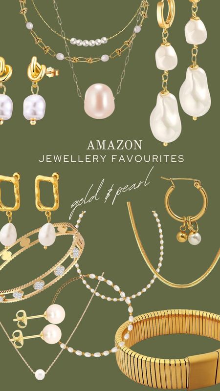 Amazon jewellery finds, gold & Pearl edition!

#LTKunder50 #LTKunder100 #LTKFind