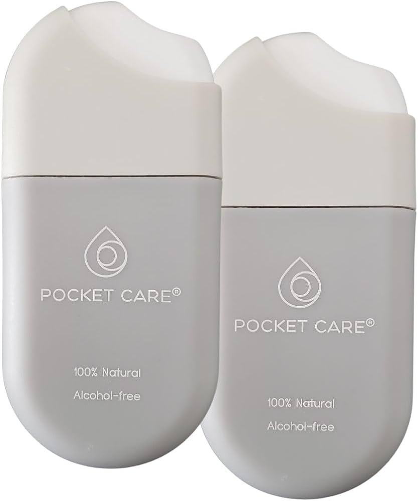 POCKET CARE | 2 Pack Unscented Hand Moisturizing Spray .50 Fl OZ each bottle - natural moisturizi... | Amazon (US)