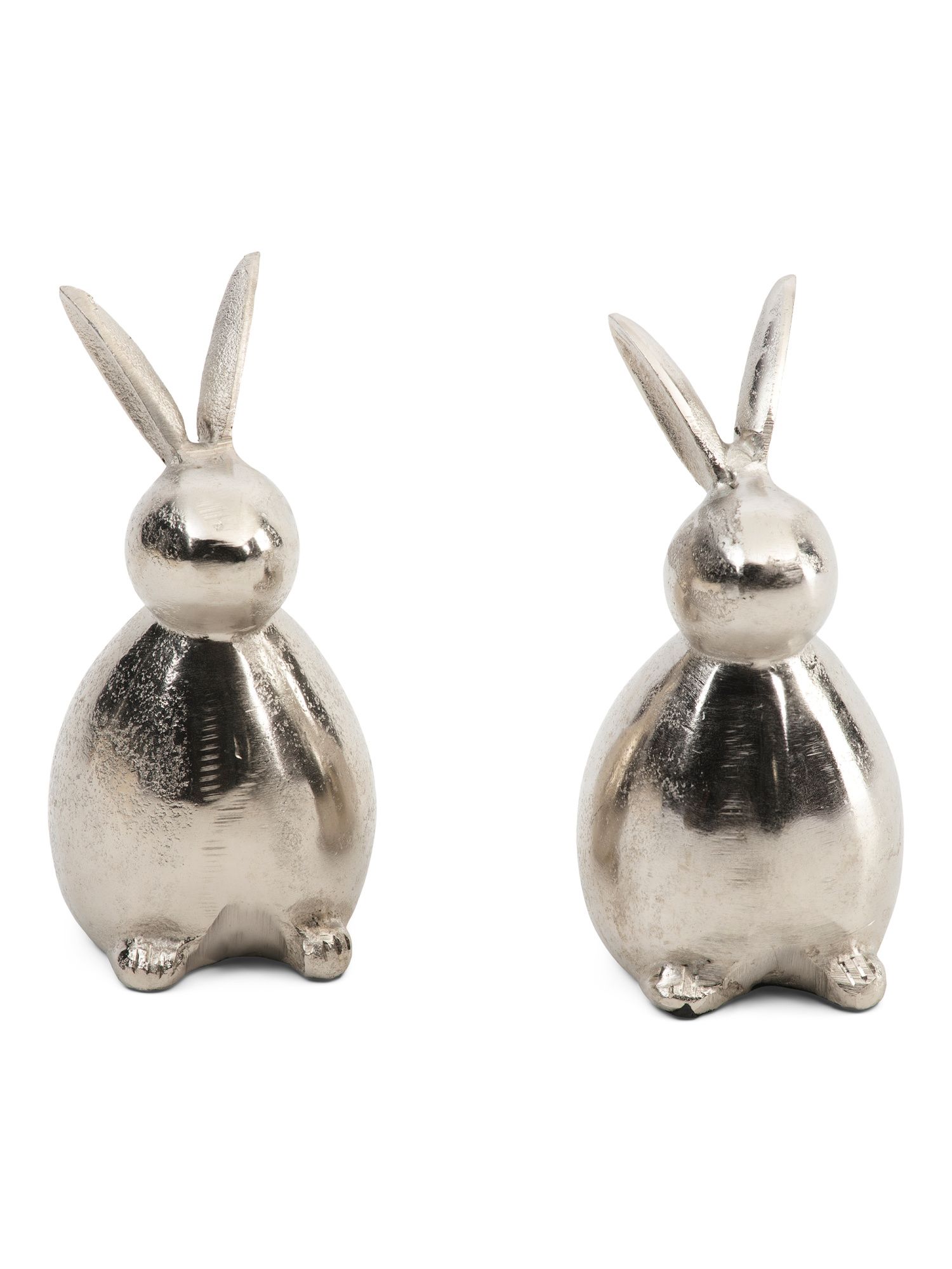 Set Of 2 Aluminum Rabbits | Marshalls