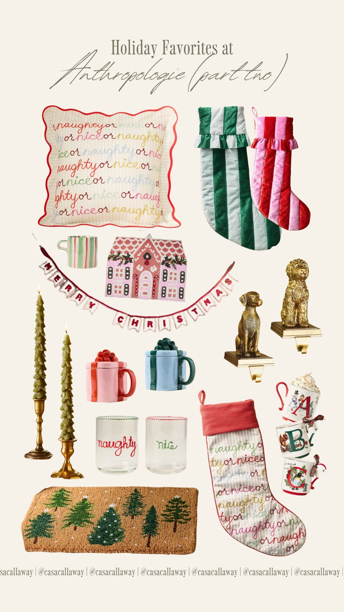 Holidays Favorites at Anthropologie part TWO🎄

#LTKHome #LTKHoliday #LTKSeasonal