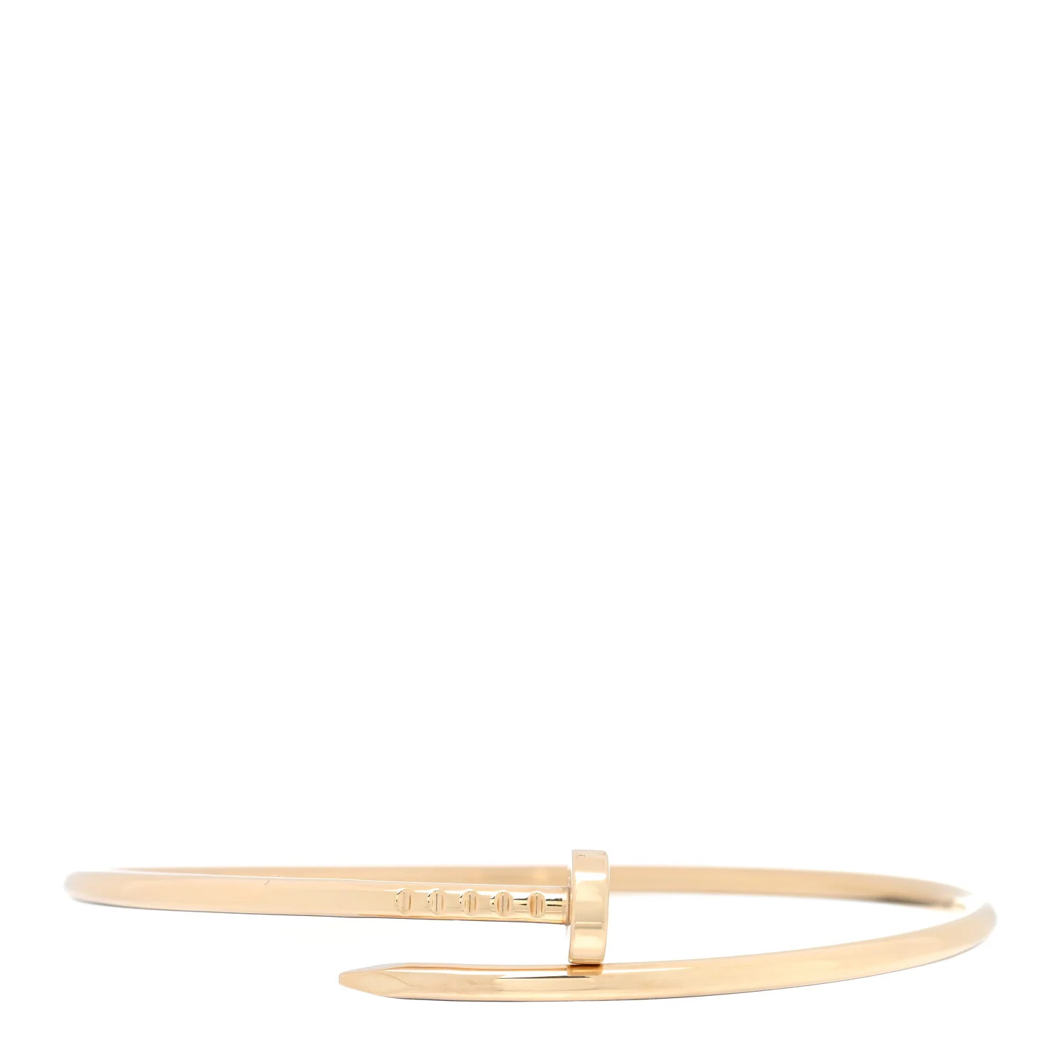 18K Yellow Gold Small Juste Un Clou Bracelet 17 | FASHIONPHILE (US)