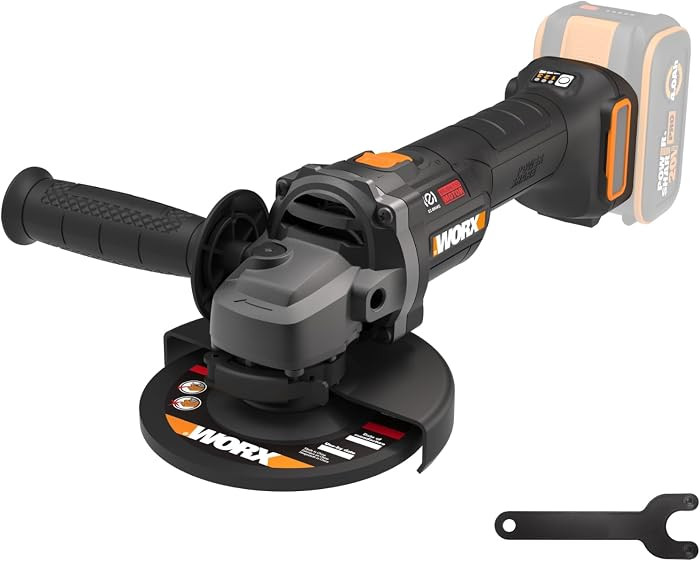 WORX WX814.9 Nitro Brushless Akku-Winkelschleifer 20V \u2013 125mm Scheibendurchmesser \u2013 860... | Amazon (DE)