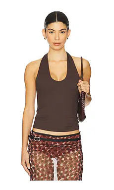 Susana Monaco Urban Halter Top in Java from Revolve.com | Revolve Clothing (Global)