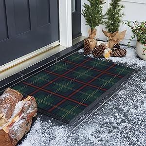 RUGGABLE Winter Washable Doormat - Perfect Indoor Outdoor Machine Washable Door Mat for Front Doo... | Amazon (US)