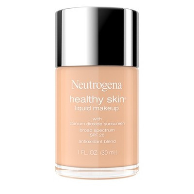 Neutrogena Healthy Skin Liquid Makeup Foundation, Lightweight & Flawless Coverage with Broad Spectrum SPF 20 Sunscreen - 40 Nude | Target