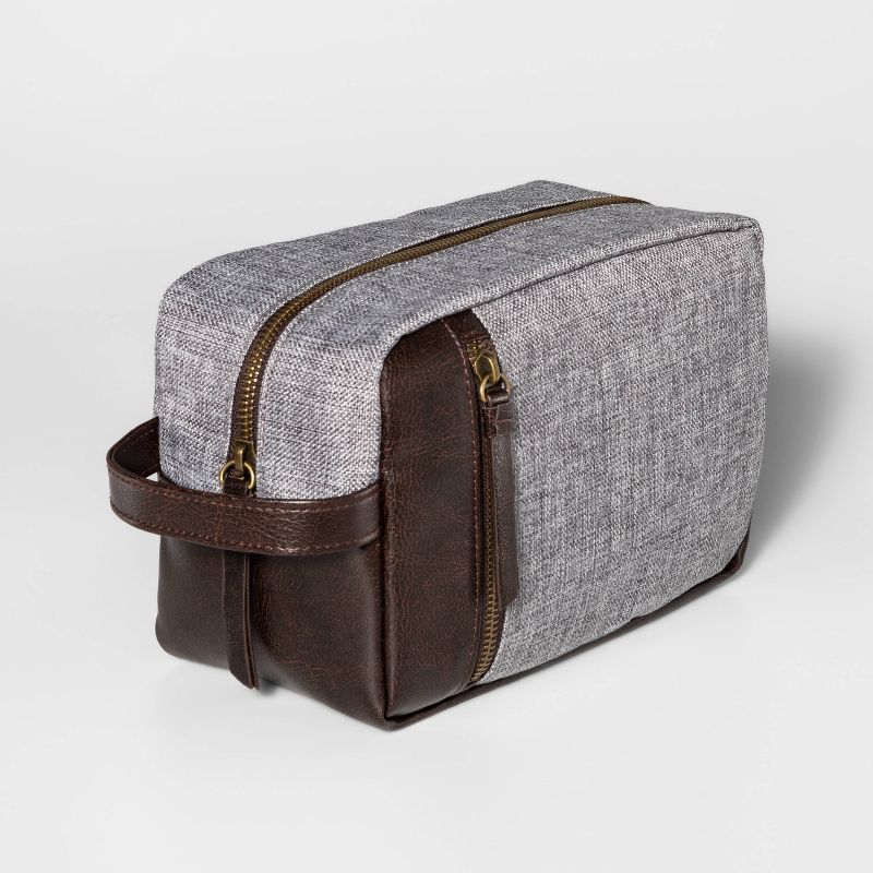 Men&#39;s Large Zipper Dopp Kit - Goodfellow &#38; Co&#8482; | Target