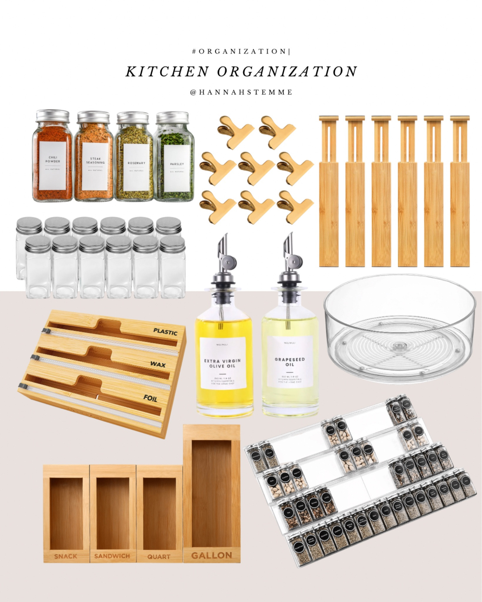 Kitchen organization! Get your home organized this month with the following items!

#LTKworkwear #LTKunder50 #LTKhome