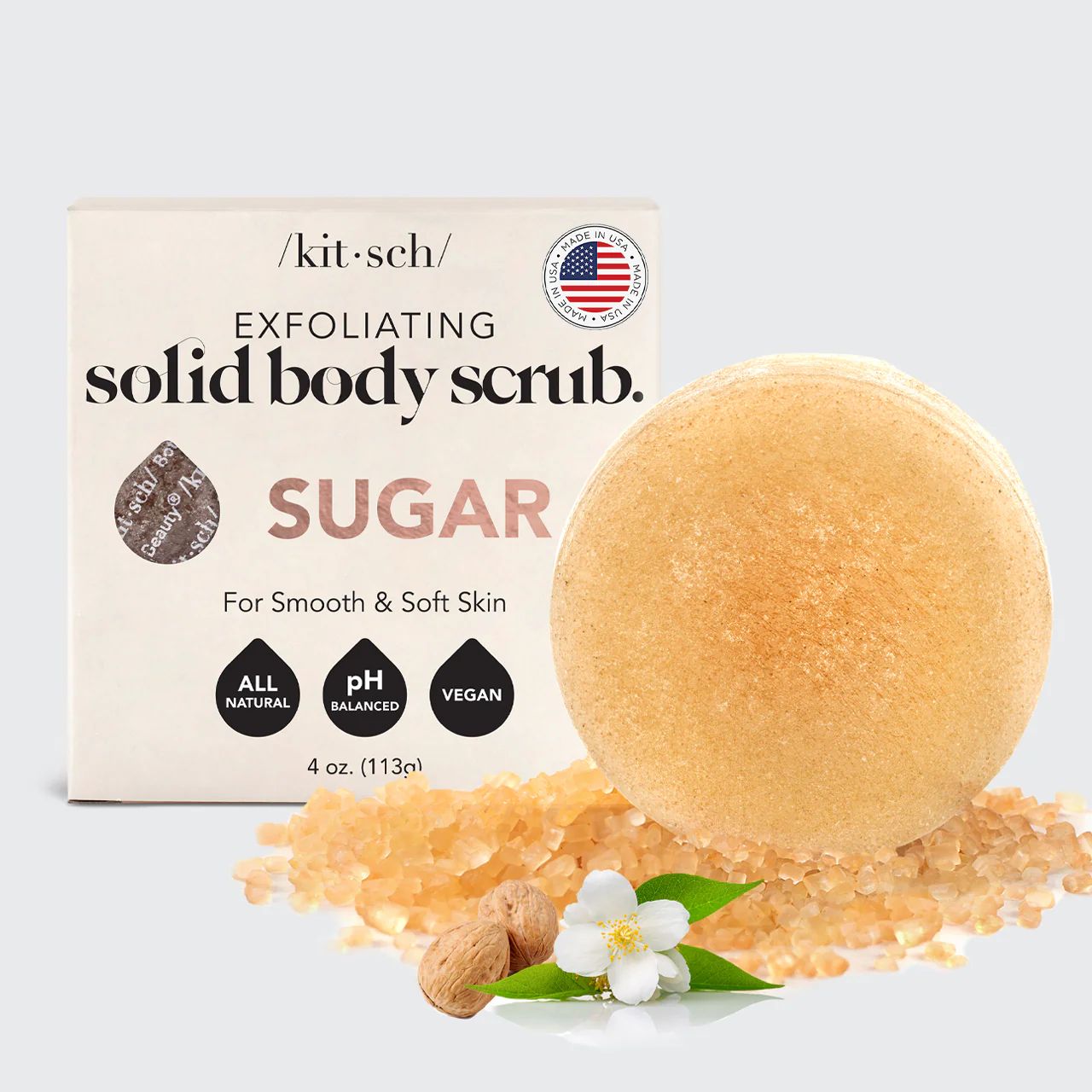 Exfoliating Sugar Body Scrub | Kitsch