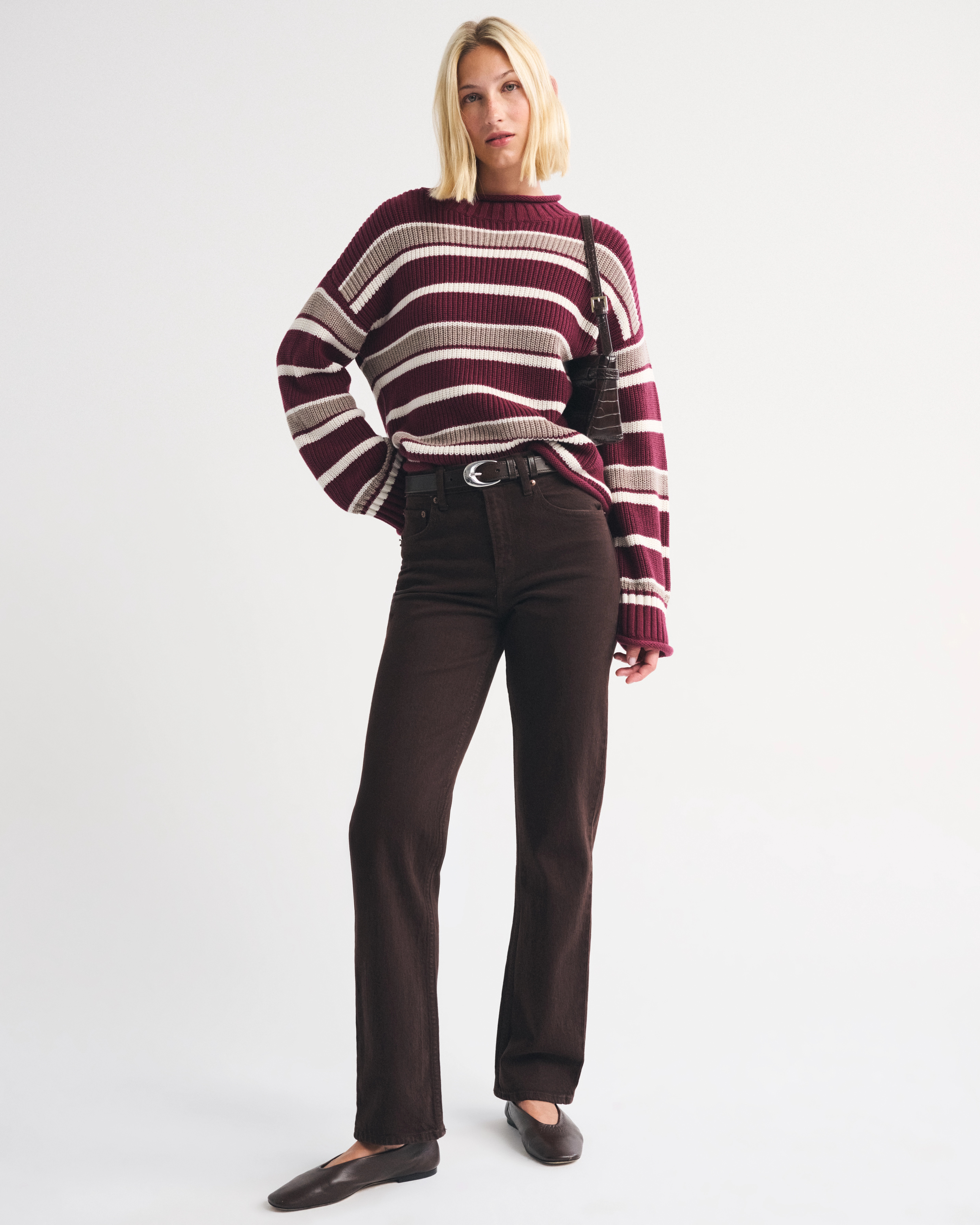 High Rise 90s Straight Jean | Abercrombie & Fitch (US)