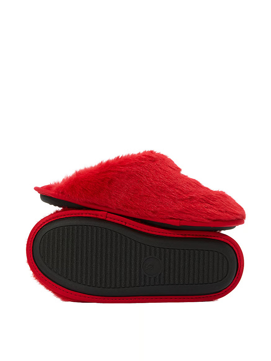 Buy Luxe Plush Closed-Toe Slippers, Heritage Stripe - Order Slippers online - Victoria's Secret U... | Victoria's Secret (US / CA )