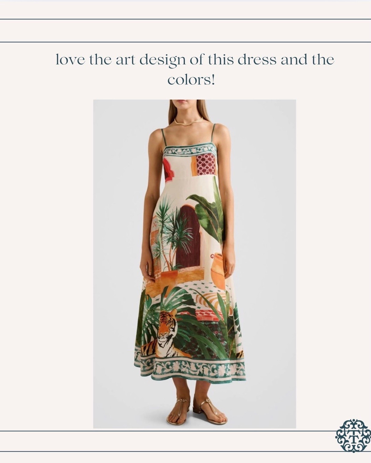 Whether you’re touring Europe or staying home this summer, this dress looks the part! We love the colors and print that adds interest. s

#LTKOver40 #LTKSeasonal #LTKMidsize
