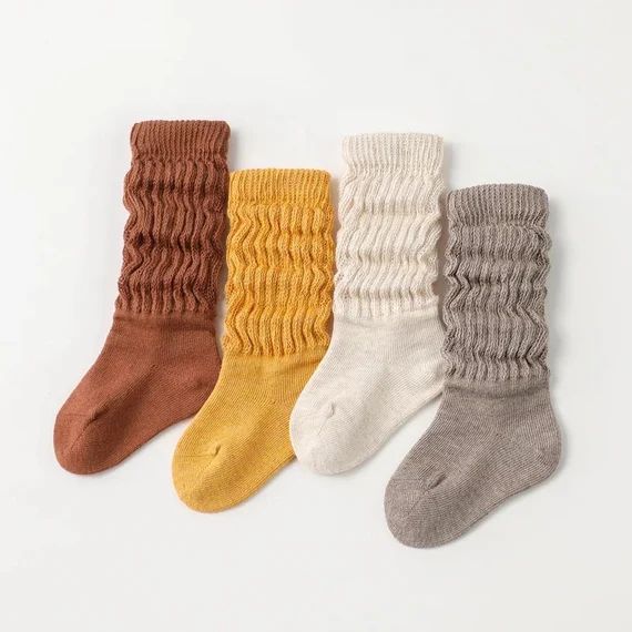 Scrunchie Socks  Baby Socks  Toddler Socks  Organic Socks  - Etsy | Etsy (US)