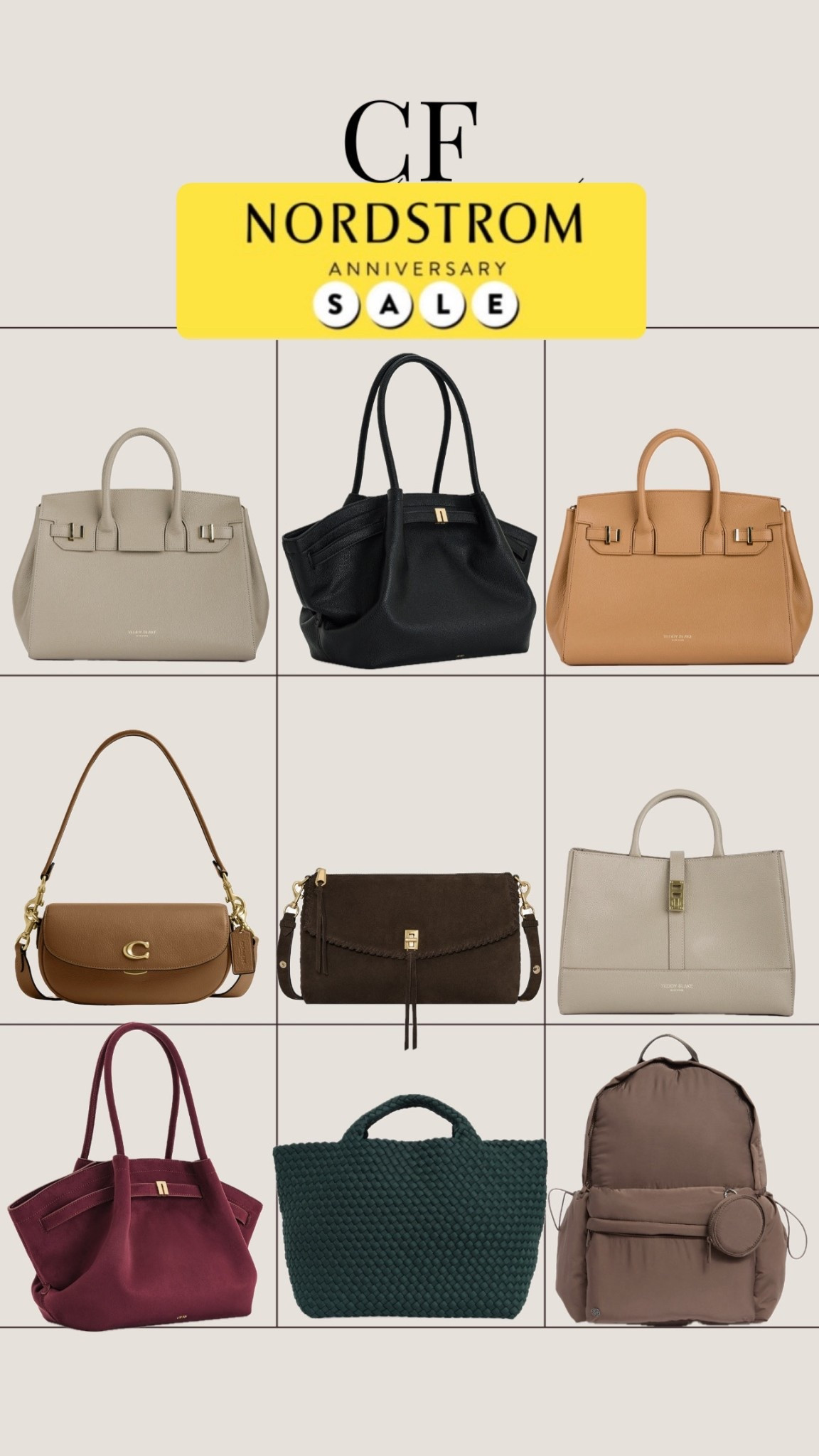 N Sale Nordstrom Anniversary Sale Bags
Handbags
Tote bag
Book bag
Backpack
Work Bag

#LTKSaleAlert #LTKItBag