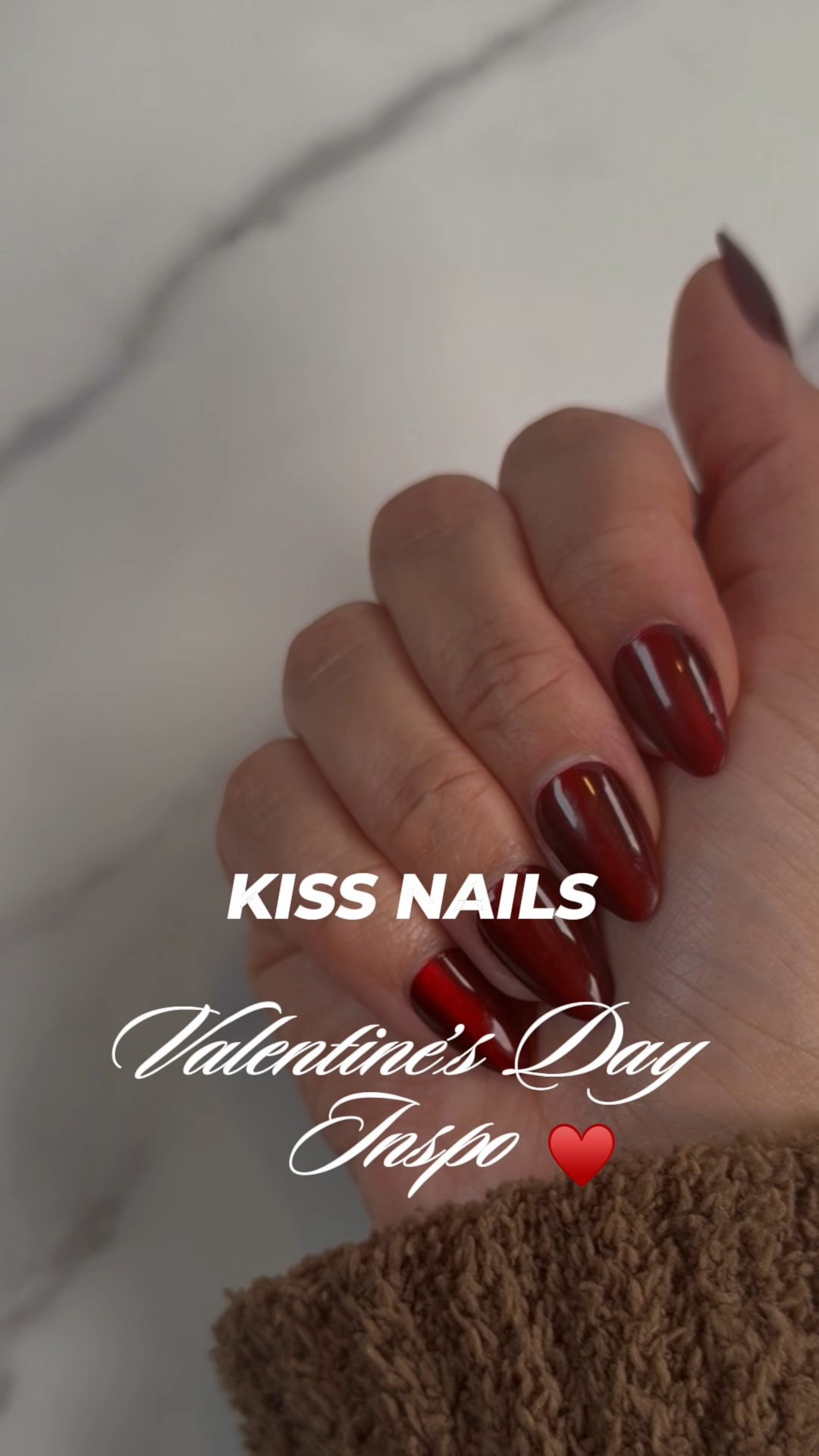 POV: You found the perfect red almond-shaped press-on nails for Valentine's Day ♥️

KISS CORE Magnetic Press On Glue Nails - Apple Blossom 🍎✨

#LTKFindsUnder50 #LTKOver40 #LTKBeauty