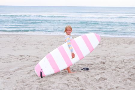 My surfer girl! 7 yrs old and much cooler than I ever will be 



#LTKfamily #LTKswim #LTKkids