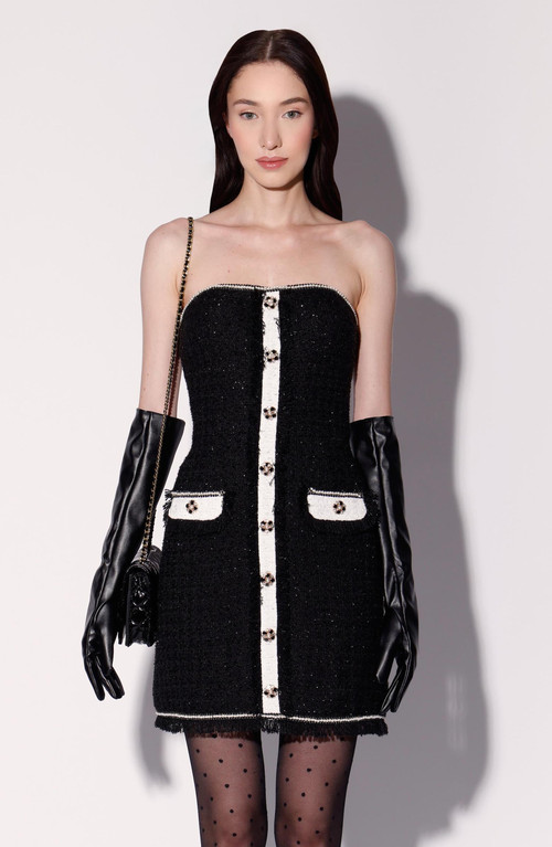 Walter Baker Britney Dress in Heiress Tweed at Nordstrom, Size 8 | Nordstrom