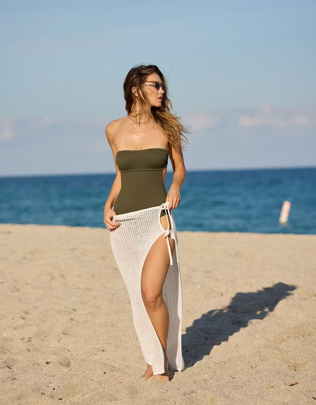 Aerie Crochet Wrap Sarong | Aerie