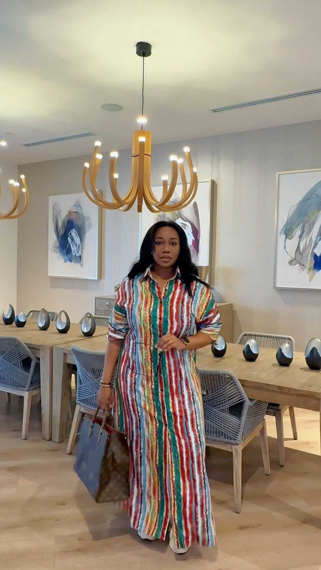 African aunties love a comfortable chic mumu dress with enough space to move around but still look cute. 
I’m wearing a
Dress: XL
Shoes: 8.5

#LTKHome #LTKgrwm #LTKootd