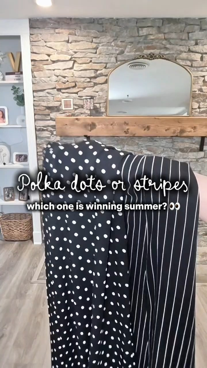 Same me… completely different vibes 🤍🎀 Which one are you picking — playful polka dots or effortless stripes?#summeroutfits #momstylefinds #dressobsessed #fashionreels #styleinspo #polkadots #stripeddress #affordablestyle #easyfashion #millennialmomstyle #everydaylooks #amazonstylefinds

#LTKgrwm #LTKootd #LTKmomlife