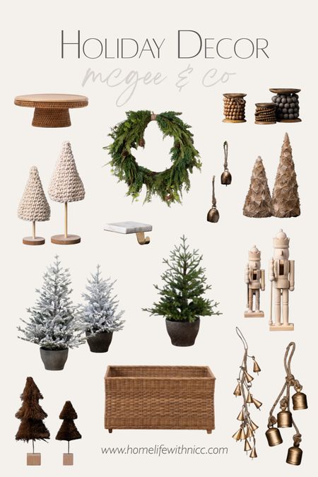 Neutral holiday decor from McGee & Co. Christmas has arrived!! The new holiday line is so pretty!!! @mcgeeandco

#LTKhome #LTKSeasonal #LTKHoliday