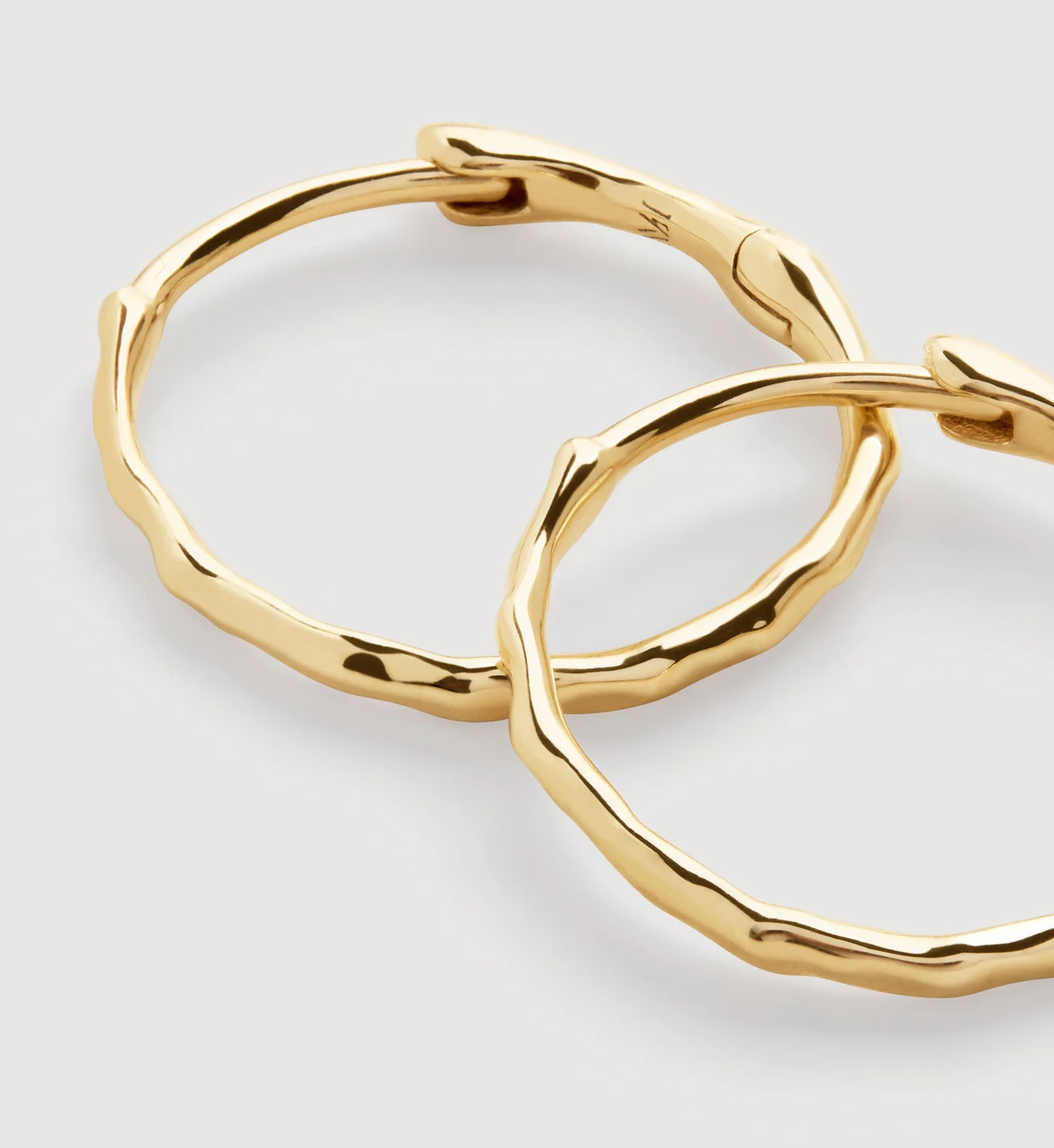 Siren Small Hoop Earrings | Monica Vinader (Global)