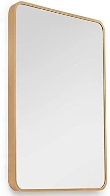 Hearth & Stone Gold Mirror, Bathroom Mirror for Vanity (Large Gold Framed Mirror) | Gold Wall Mir... | Amazon (US)