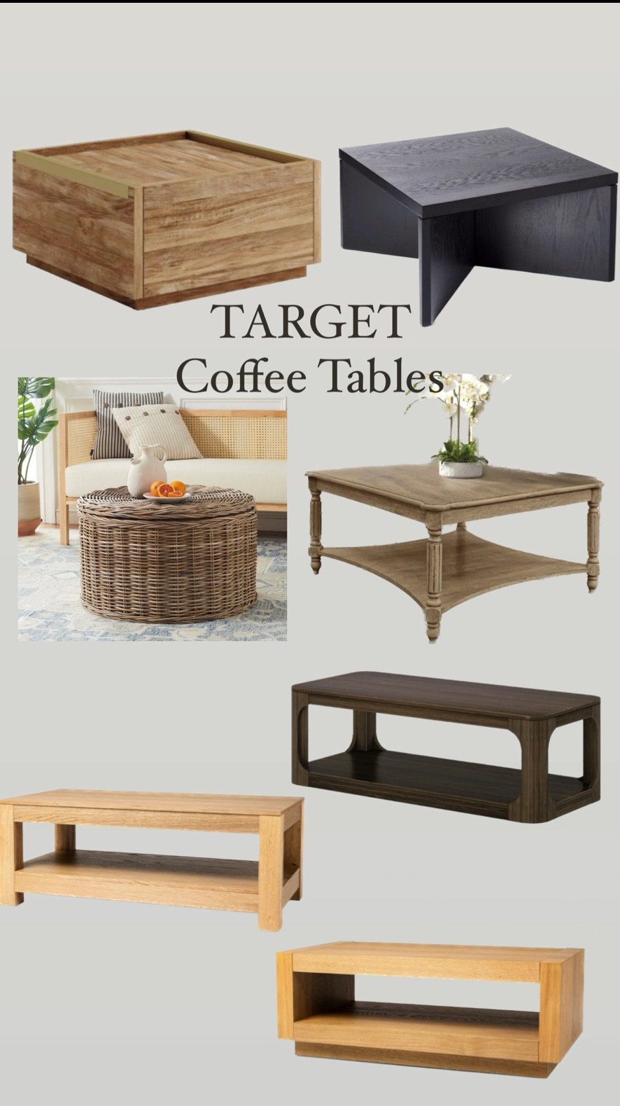 🛋️ Coffee Table Sale Alert! 🛋️ Target’s got some amazing deals on stylish coffee tables right now. Whether you’re looking for something modern, rustic, or classic, there’s a piece for every living room. Don’t miss out on these great finds—tap to shop now via @Anya’sDecor on LIKEtoKNOW.it! #TargetStyle #HomeDecor #LTKhome #SaleFinds #InteriorDesign
#coffeetables #coffeetable

#LTKHome #LTKStyleTip #LTKSummerSales
