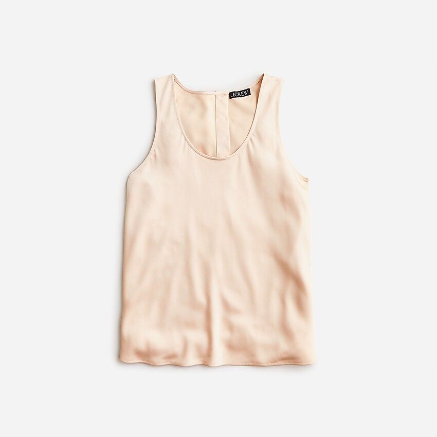 Sleeveless shell top in everyday crepe | J.Crew US