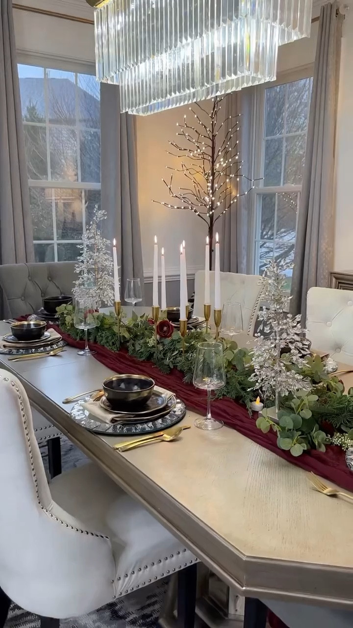 Set a magical Christmas tablescape for the holidays with these affordable dining finds 🙌🏾❤️

#LTKHoliday #LTKHome #LTKfoodie