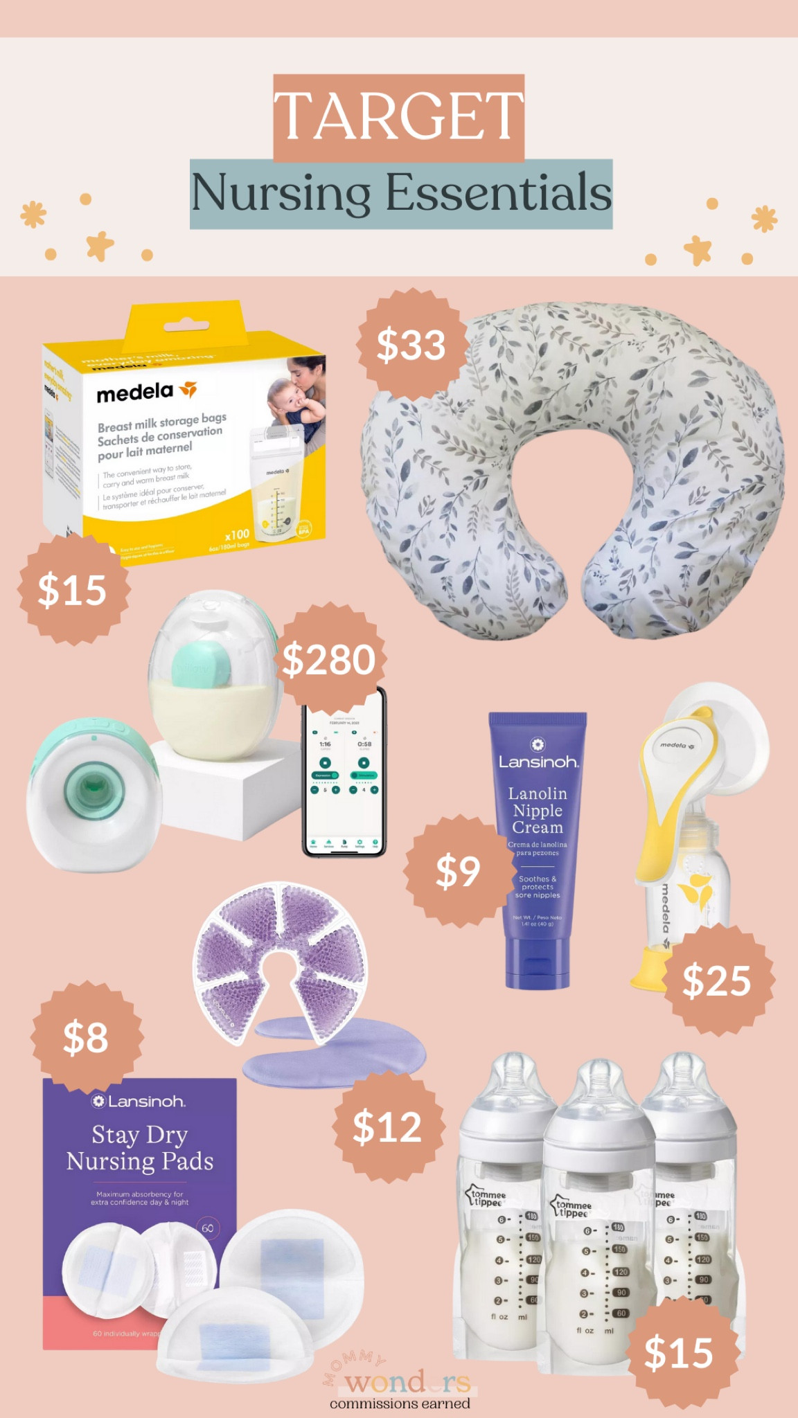 Target has nursing essentials at budget friendly prices! They have everything from different style pumps to cute nursing pillows and covers! 

#LTKBaby #LTKStyleTip #LTKBump