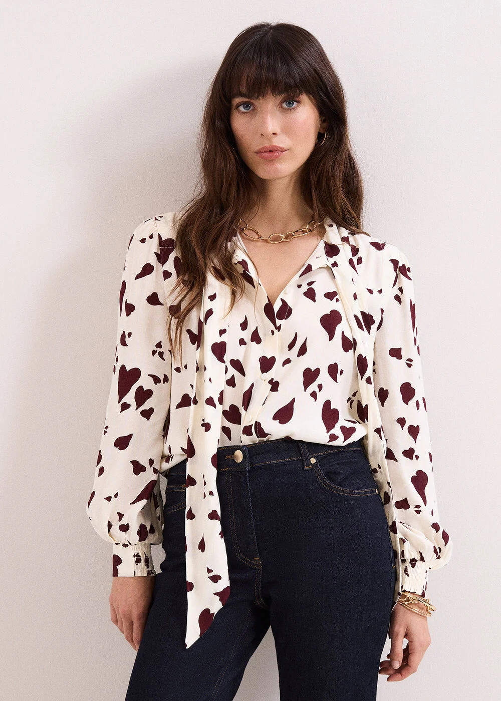 Paloma Heart Blouse | Phase Eight UK | | Phase Eight