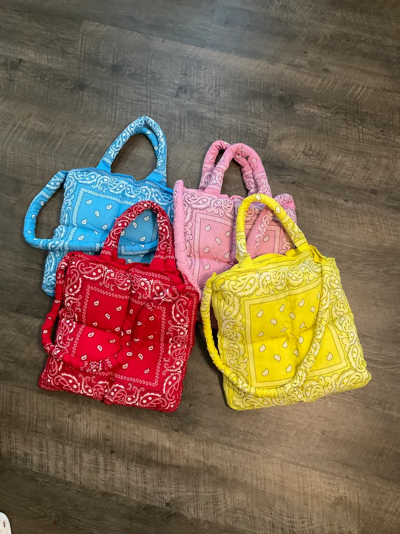 Bandana Tote Bags - Etsy | Etsy (US)