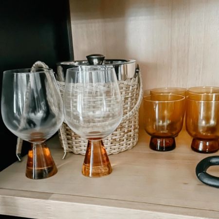 @paymesgrsyhome glassware to elevate your bar and glassware  budget friendly. Love the stems matching the glass I got with this summer orange #paynesgrayhome #paynesgray #glassware #stemware #serving #bar #elevated #design #whiskey #wine 

#LTKStyleTip #LTKGiftGuide #LTKHome