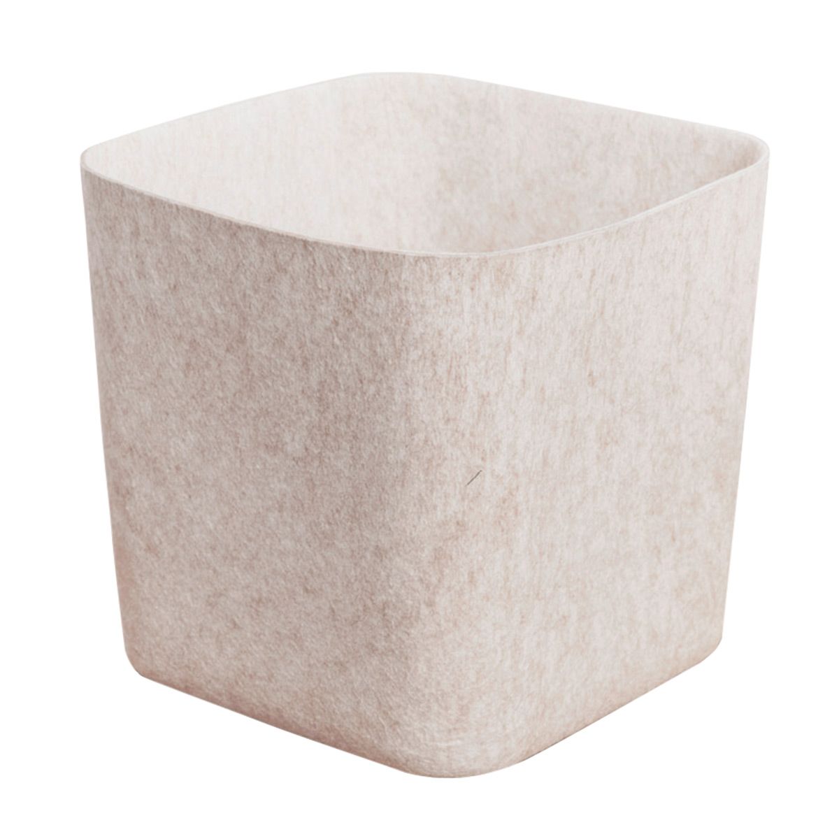 SortJoy Sculpted Felt Cube & Lid | The Container Store