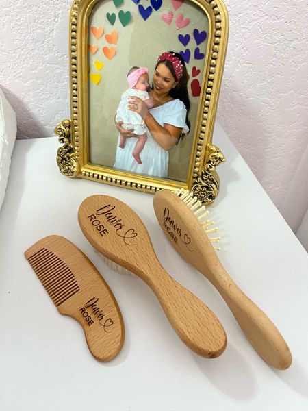 Brush gift set for Baby Denver 💕 #giftideas #babygifts #toddlergiftodeas #gifts #babygirl #babygirlgifts #easterbasket 

#LTKbaby #LTKGiftGuide #LTKfamily
