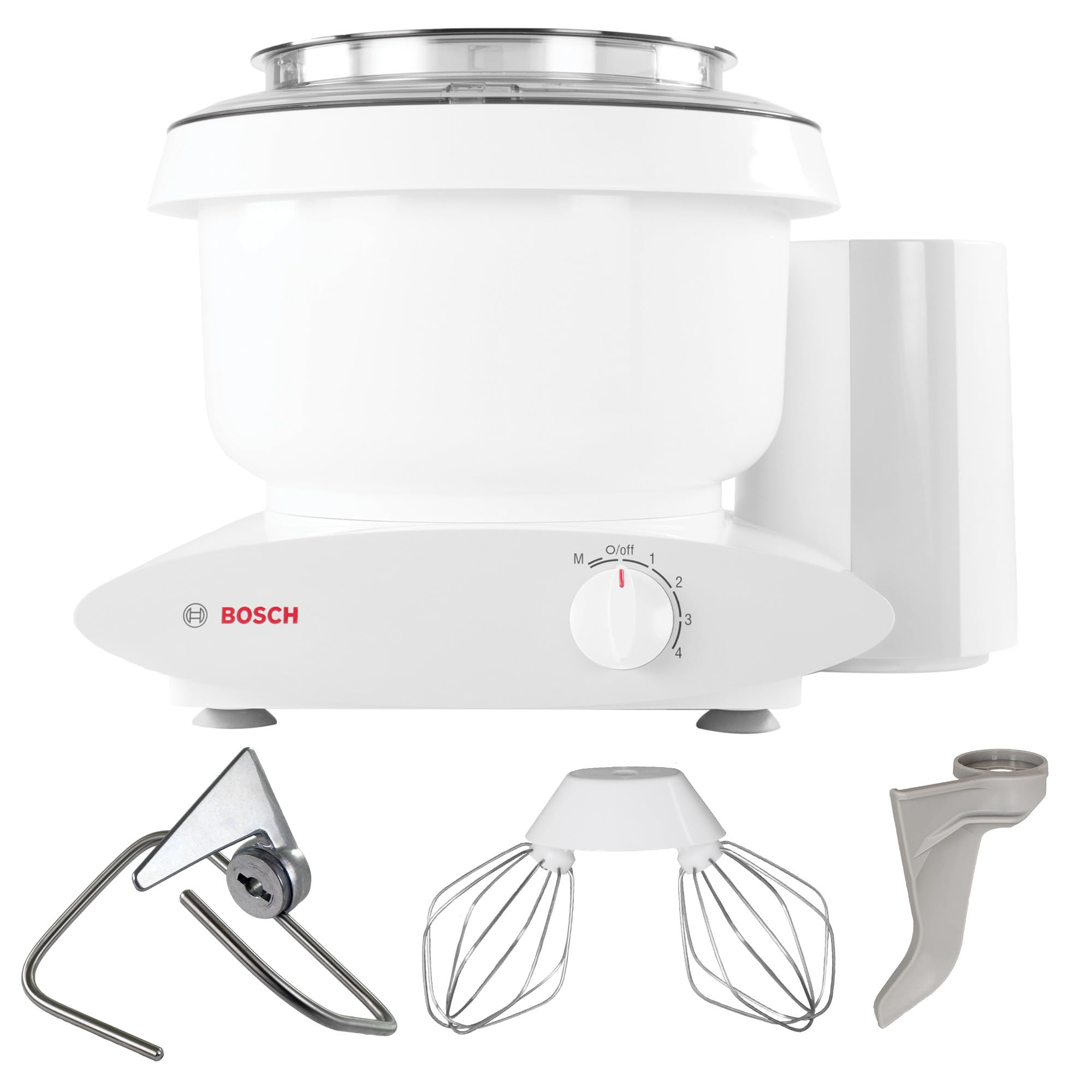 Bosch Universal Plus Stand Mixer 500 Watt, 6.5 Quarts with Wire Whips, Dough Hook & NutriMill Dou... | Amazon (US)