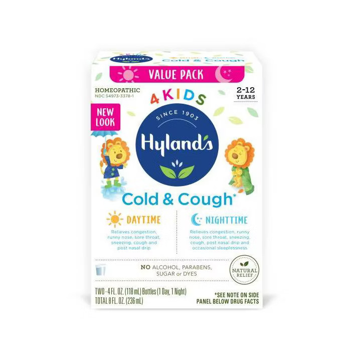 Hyland's 4 Kids Day & Night Cold 'n Cough Relief Liquid - 8 fl oz | Target