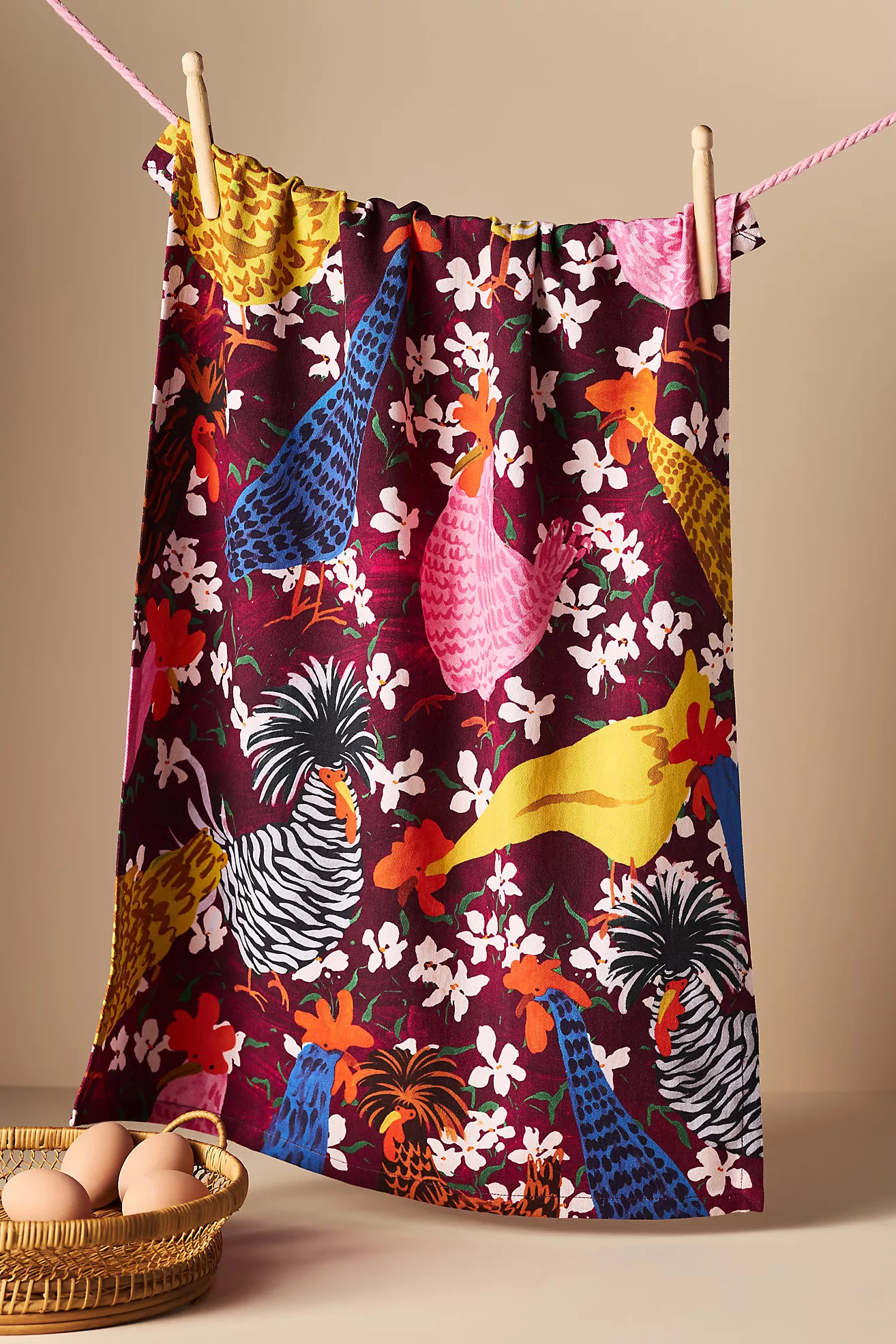 Piper Chicken Dish Towel | Anthropologie (US)