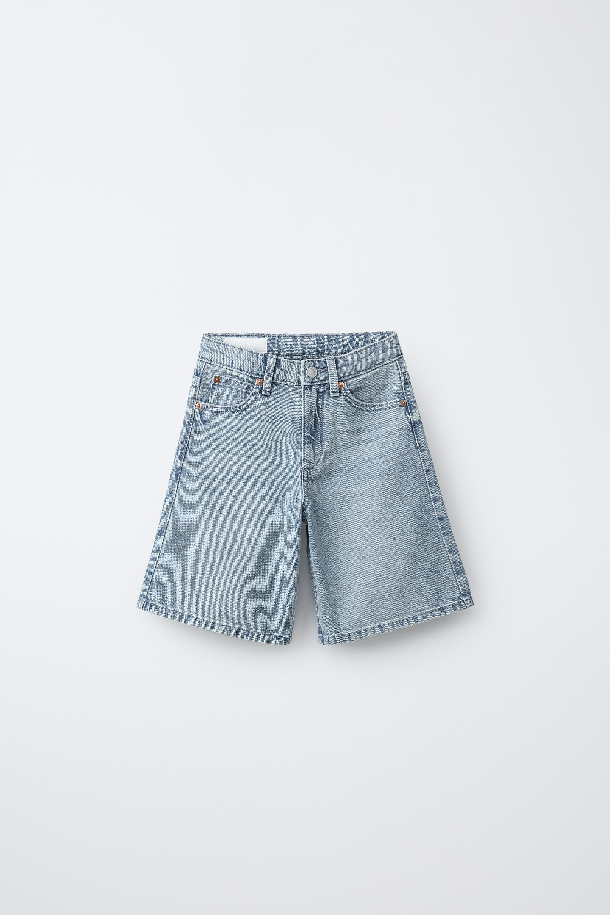 LONG DENIM SHORTS | Zara US