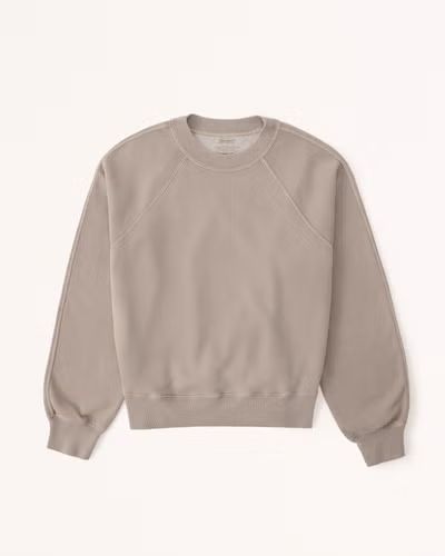 Essential Raglan Classic Sunday Crew | Abercrombie & Fitch (US)