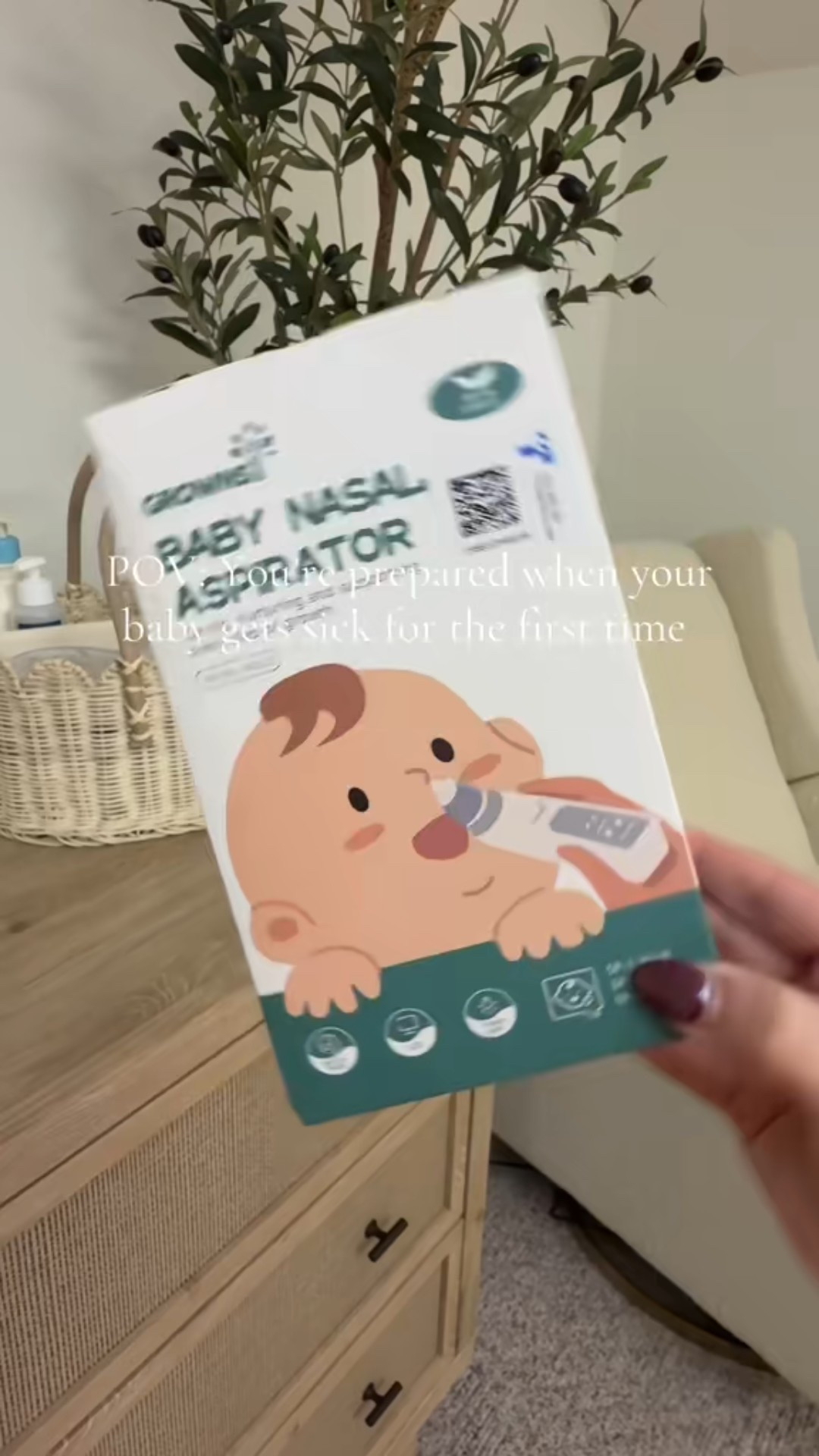 If you’re a mom, make sure you’re prepared this season!! No one wants a sick child, but this grownsy nasal aspirator makes runny noses & congestion much more bearable! No more resistance and tears when trying to clean baby’s nose—it might even make your baby giggle (mine laughs when we just get it out lol) it’s truly a must have for sick season, but honestly it’s a baby product we use just about every day! On major sale right now on TikTok shop or use code KELSEY 019 for 20% off on Amazon @grownsy_official #grownsynasalaspirator #sickbaby #momhacks #babyregistrymusthaves #amazonfinds 

#LTKmomlife #LTKBaby #LTKBump