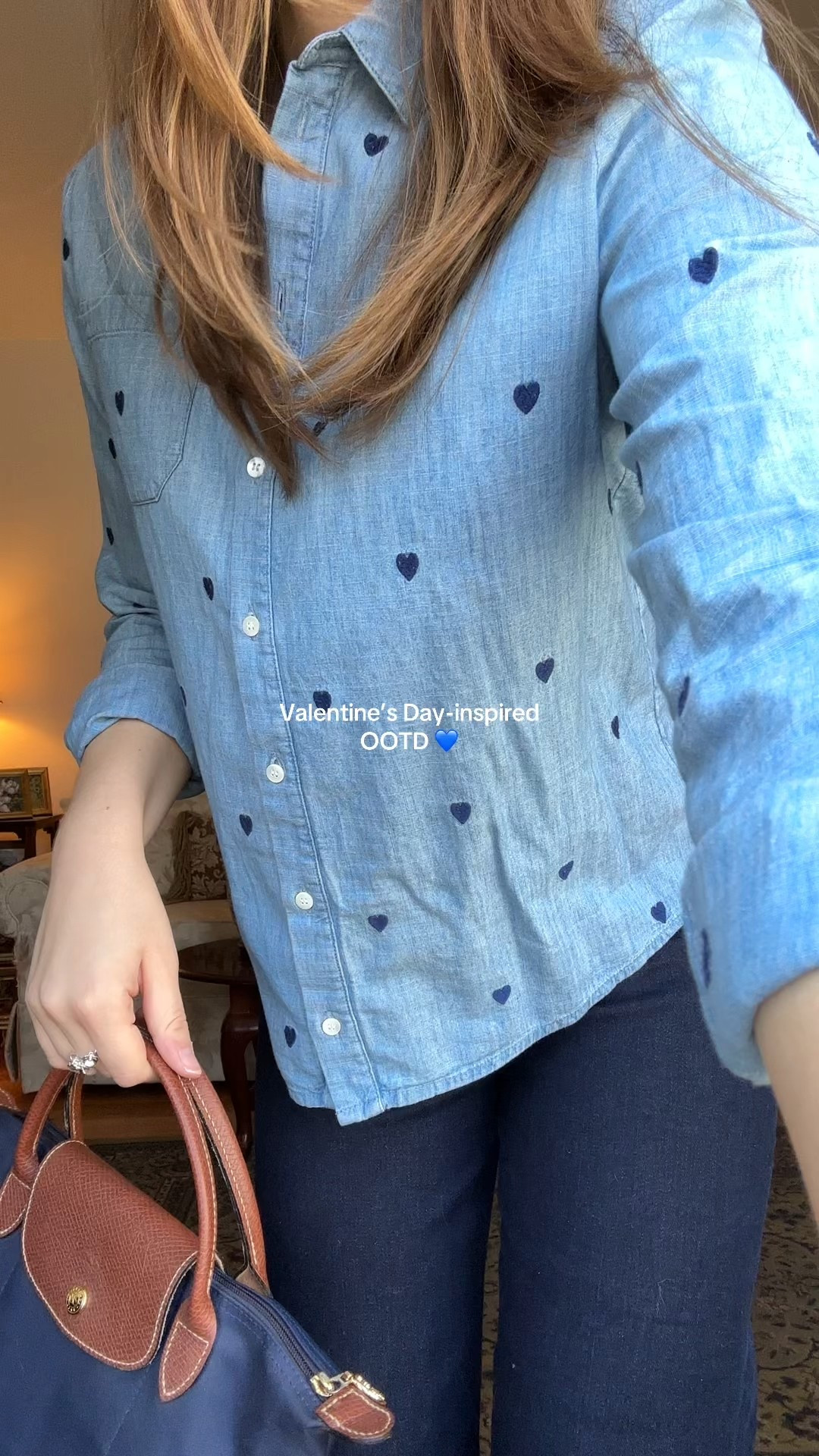 I love pulling this Sézane tomboy Oxford shirt out just in time for Valentine’s Day! ❤️ 

#LTKValentine #LTKWorkwear #LTKootd