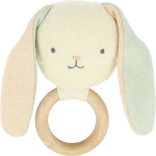 Bunny Baby Rattle | Maisonette