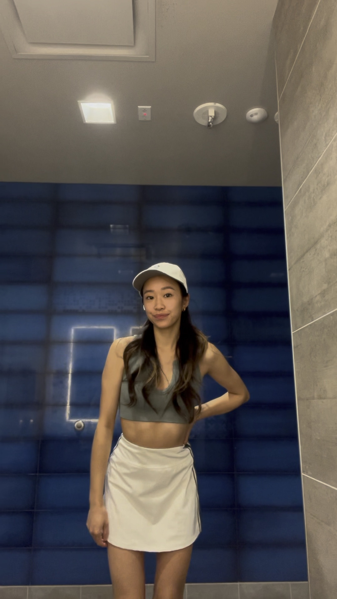 Jessica Carrie Lee Tennis workout outfit 🎾 
