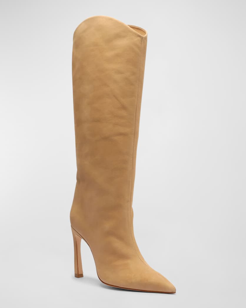 Schutz Maryana Suede Knee Boots | Neiman Marcus