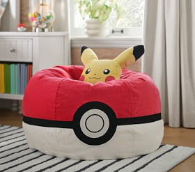Anywhere Beanbag™, Pokémon Poké Ball | Pottery Barn Kids